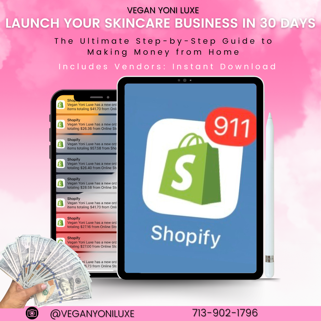 Start Your Skincare Business in 30 Days!!!